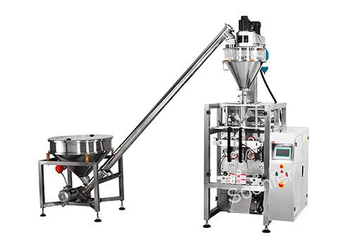 SF-420DZ Automatic Auger Pouch Bag Milk Tea Coffee Powder Packing Packaging Machine