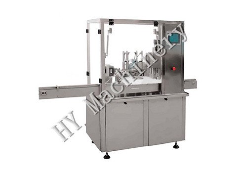 HYG4P2S2-100 Star Wheel High Speed Filling Plugger Capping Machine