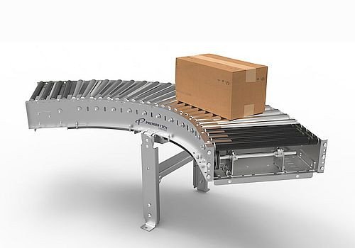 PTC V-Belt Driven Live Roller Conveyor 