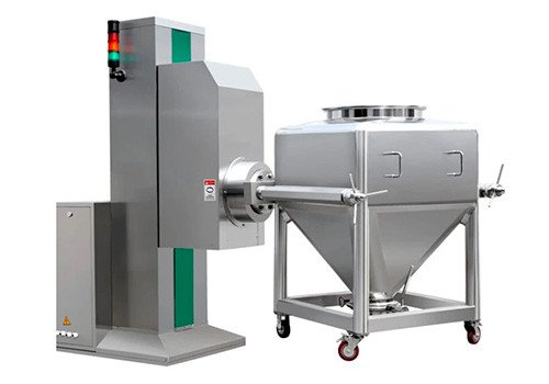 HTD-series Single-Column Lifting Hopper Type Mixer