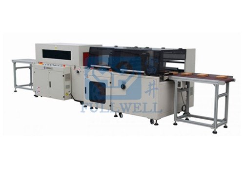 High Speed of Automatic L-Side Sealing & Shrink Packaging Machine – CE-550BTH + CE-500L/BM