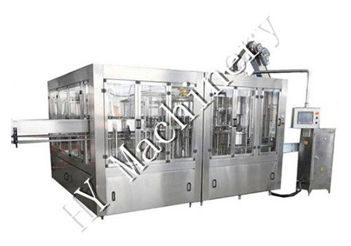 HY-CGF Автоматическая машина для ополаскивания, розлива и укупорки ПЭТ-бутылок с минеральной водой