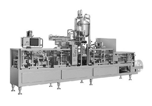 Полностью автоматические машины серии DX-6000/12000/20000 для формирования стаканчиков, наполнения и запайки