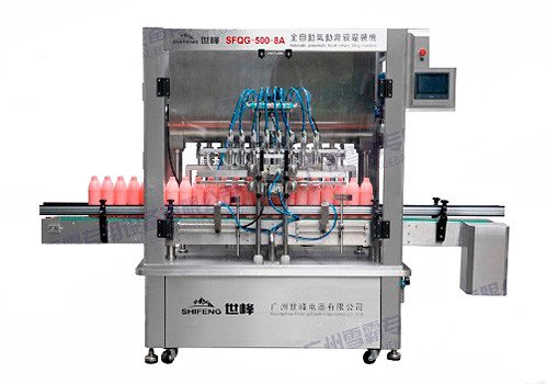 SFQG Series Automatic Pneumatic Liquid Cream Piston Filling Machine 