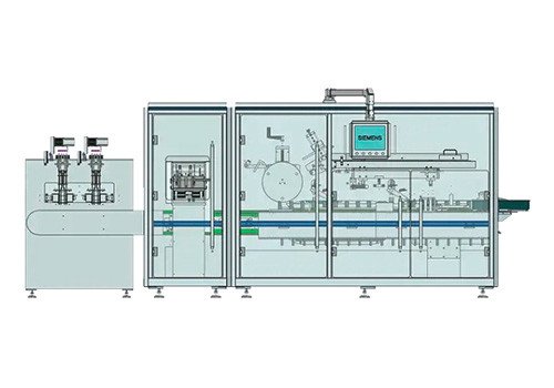 Высокоскоростная машина для роллерного блистерования и картонирования J-300B 