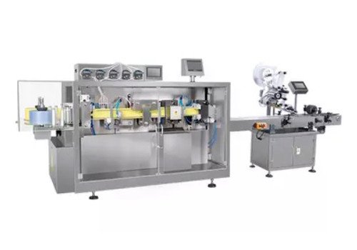 GGS118(P5) Plastic Ampoule Filling And Sealing Machine with Labeling Machine