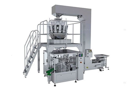 Rotary Premade Pouch Nitrogen Packaging Machine