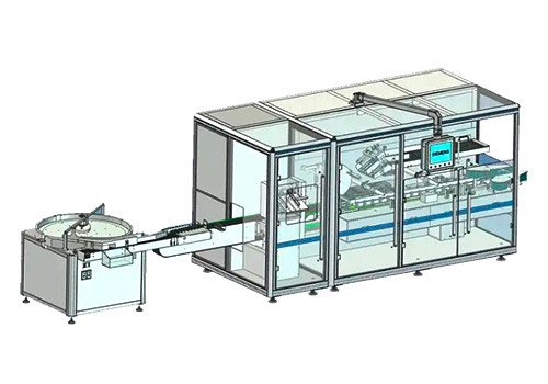 Высокоскоростная картонажная машина для бутылок J-300P