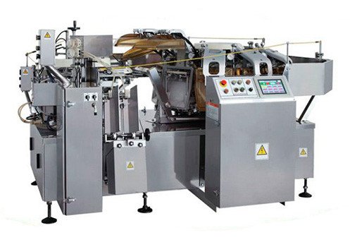 Rotary Vacuum Rotary Filling and Sealing Machine HT-8ZK 