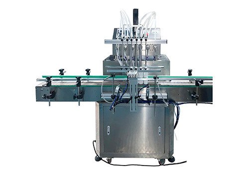 Automatic 6 Magnetic pump Liquid Filling Machine
