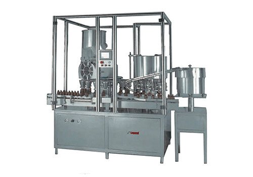 Automatic High Speed 16-head Rotary Powder Filling Machine with 8-head Ropp Cap Sealing Machine/Screw Capping Machine 