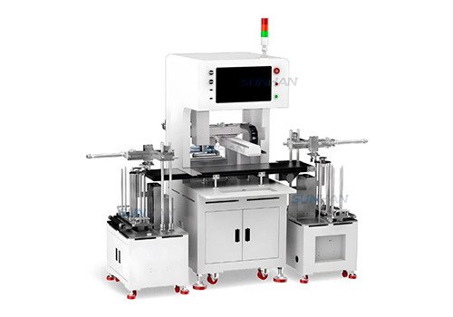 SH-STB1 Automatic High Accuracy Positioning Vision Inspection System CCD Flat Surface Labeling Machine Label Applicator