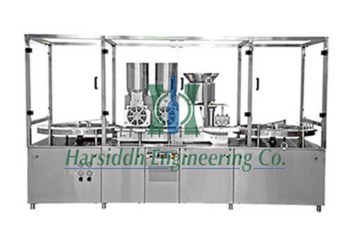 Машина для наполнения флаконов для инъекций (сухих порошков) HPF-240
