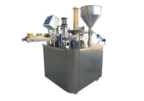 Автоматическая машина для наполнения и запечатывания чашек BGF-CRP