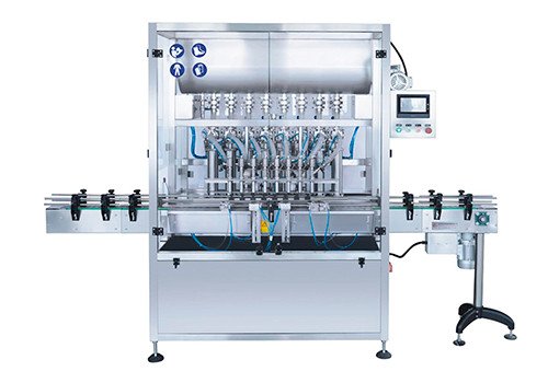 HZGG-2D Fully Automatic 8 Head Paste Filling Machine