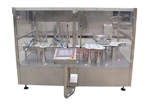 SHH-FJ2/4/6 Automatic Vial Bottle Powder Washing Drying Filling Sealing Capping Machine