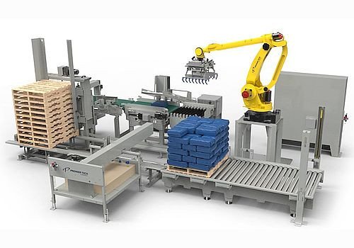 AR-225 Series Robotic High Speed Palletizer for bags