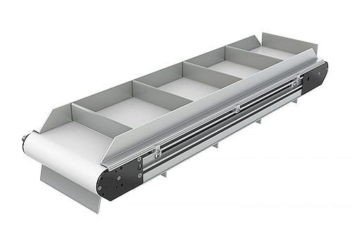 3200 Series Belted Cleated Belt Conveyors 