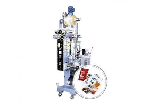 Automatic Quantitative Liquid Filling and Packaging Machine Equip with mixer device JS-14A
