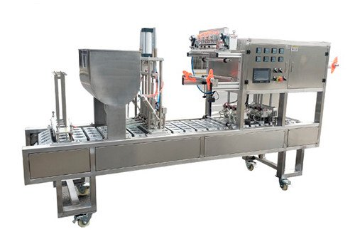 DF-04 Continuous Cup Filling and Sealing Machine