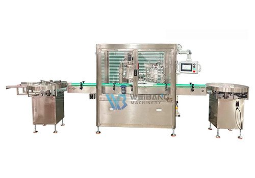 YB-F1 Automatic Vial Bottle Powder Filling Capping Machine 