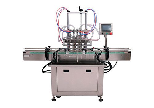 Автоматическая машина HZPK HZGY1000-4D для розлива жидкостей